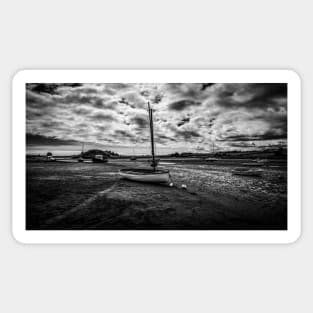 Alnmouth Estuary Boats Sticker